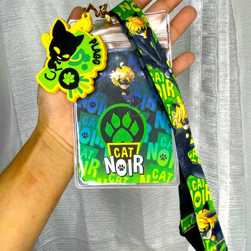 Cat Noir Landyard